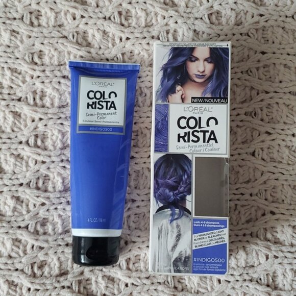 1x Loreal Paris Colorista #Indigo500 Semi Permanent Color full size - Picture 7 of 14